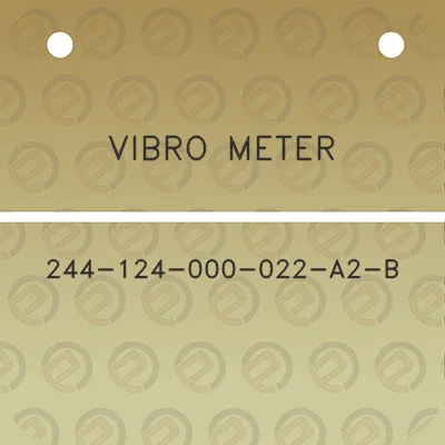 vibro-meter-244-124-000-022-a2-b