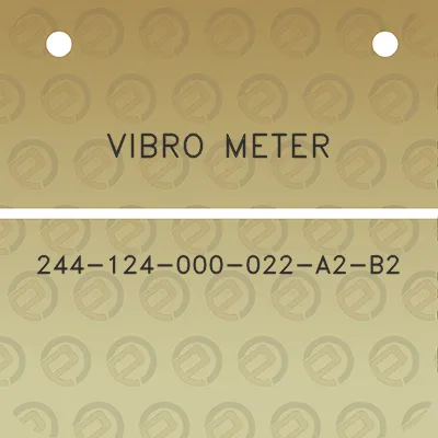 vibro-meter-244-124-000-022-a2-b2