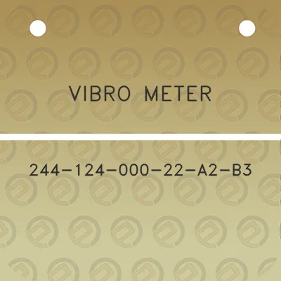 vibro-meter-244-124-000-22-a2-b3