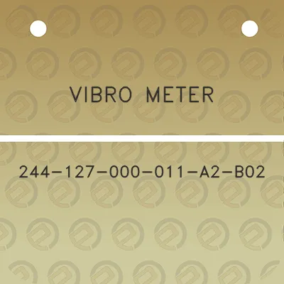 vibro-meter-244-127-000-011-a2-b02