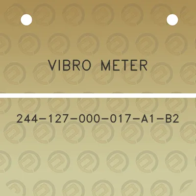 vibro-meter-244-127-000-017-a1-b2