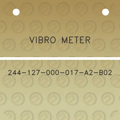 vibro-meter-244-127-000-017-a2-b02