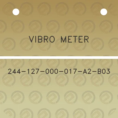 vibro-meter-244-127-000-017-a2-b03