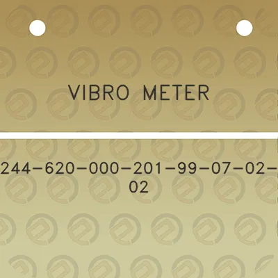 vibro-meter-244-620-000-201-99-07-02-02