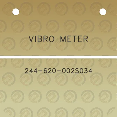 vibro-meter-244-620-002s034