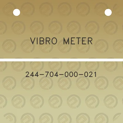 vibro-meter-244-704-000-021