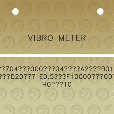 vibro-meter-244704000042a2b01c100d20-e05f10000g0-h010