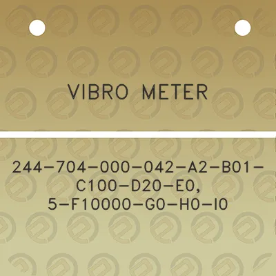 vibro-meter-244-704-000-042-a2-b01-c100-d20-e0-5-f10000-g0-h0-i0