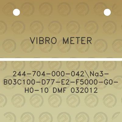 vibro-meter-244-704-000-042na3-b03c100-d77-e2-f5000-g0-h0-10-dmf-032012