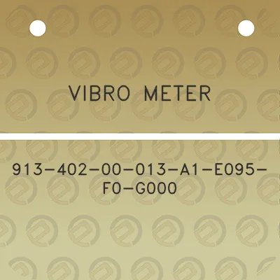 vibro-meter-913-402-00-013-a1-e095-f0-g000