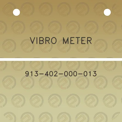 vibro-meter-913-402-000-013