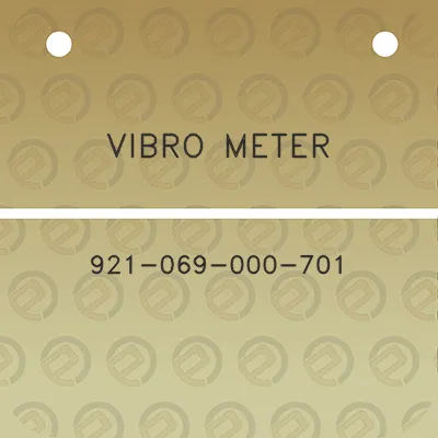 vibro-meter-921-069-000-701