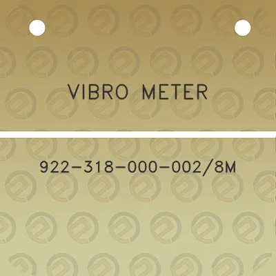 vibro-meter-922-318-000-0028m