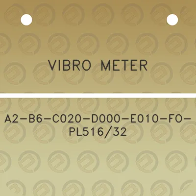 vibro-meter-a2-b6-c020-d000-e010-fo-pl51632