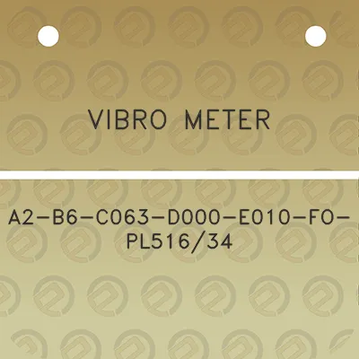 vibro-meter-a2-b6-c063-d000-e010-fo-pl51634