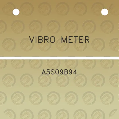 vibro-meter-a5s09b94