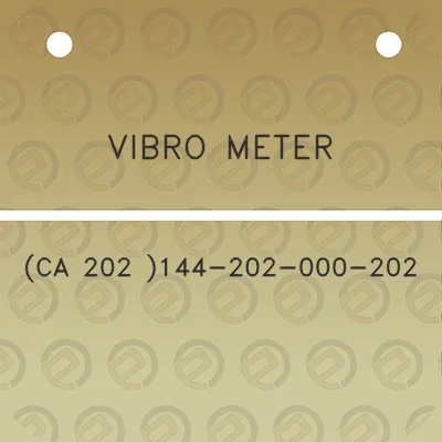 vibro-meter-ca-202-144-202-000-202