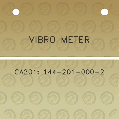 vibro-meter-ca201-144-201-000-2