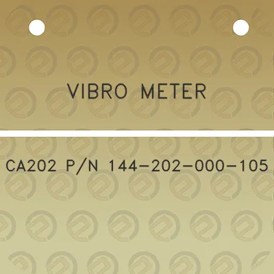 vibro-meter-ca202-pn-144-202-000-105