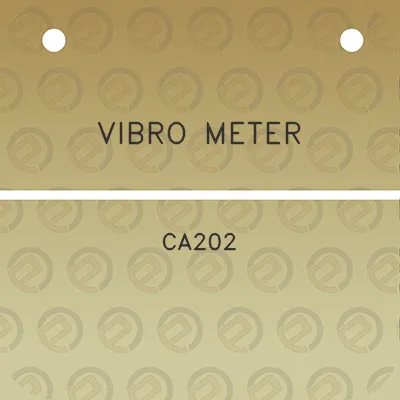 vibro-meter-ca202