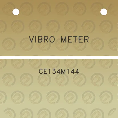 vibro-meter-ce134m144