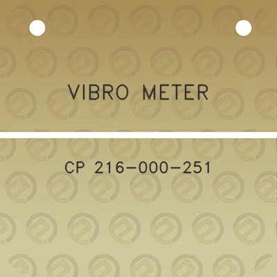 vibro-meter-cp-216-000-251