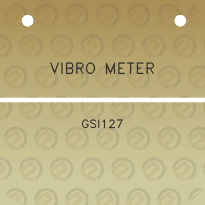 vibro-meter-gsi127