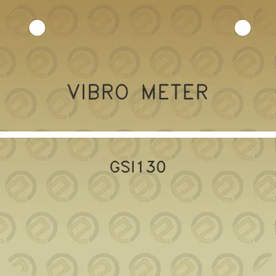 vibro-meter-gsi130