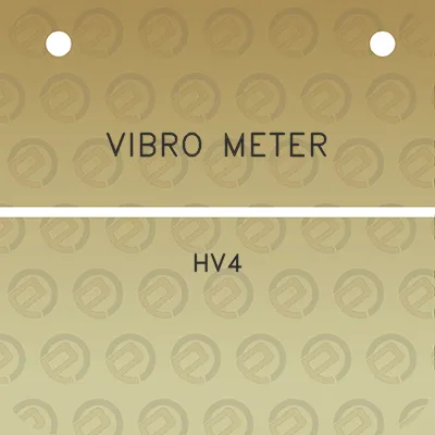 vibro-meter-hv4