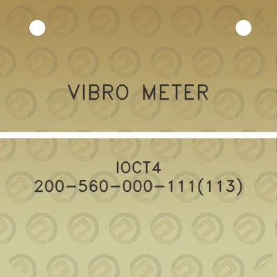 vibro-meter-ioct4-200-560-000-111113