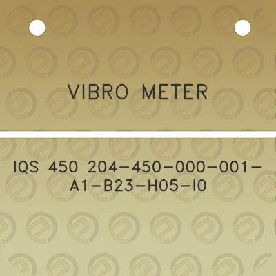 vibro-meter-iqs-450-204-450-000-001-a1-b23-h05-i0