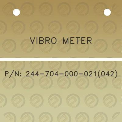 vibro-meter-pn-244-704-000-021042