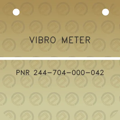 vibro-meter-pnr-244-704-000-042