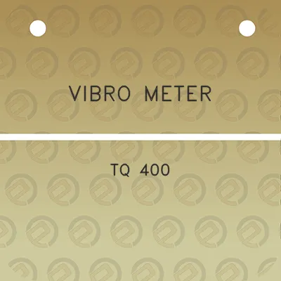 vibro-meter-tq-400