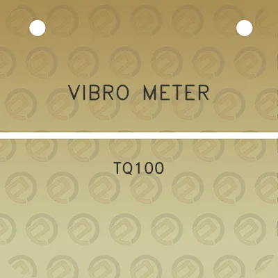 vibro-meter-tq100