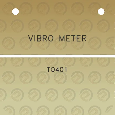 vibro-meter-tq401