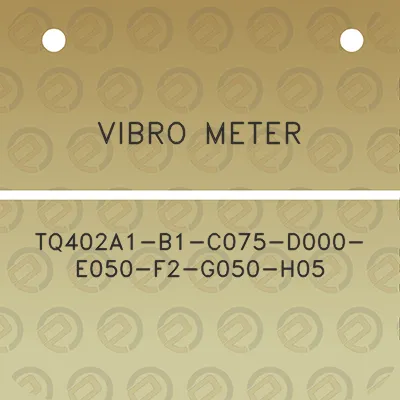 vibro-meter-tq402a1-b1-c075-d000-e050-f2-g050-h05