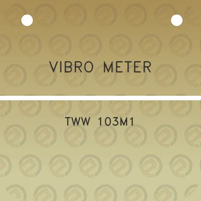 vibro-meter-tww-103m1