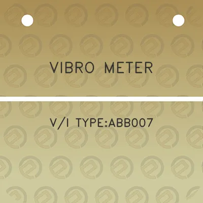 vibro-meter-vi-typeabb007