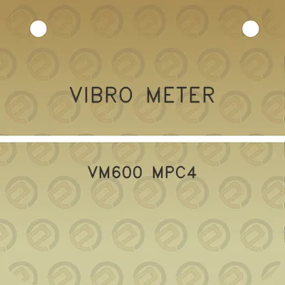 vibro-meter-vm600-mpc4