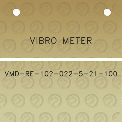 vibro-meter-vmd-re-102-022-5-21-100