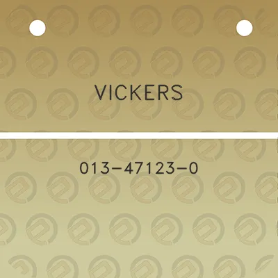 vickers-013-47123-0