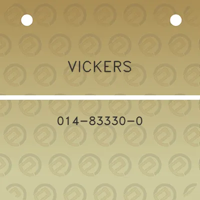 vickers-014-83330-0