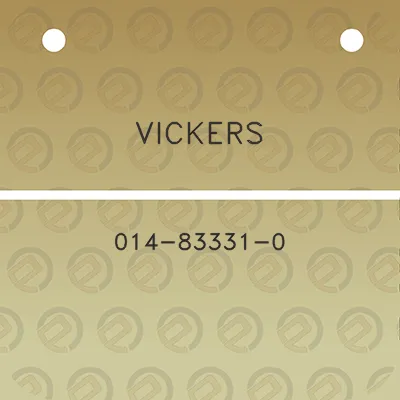 vickers-014-83331-0