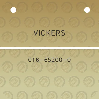 vickers-016-65200-0