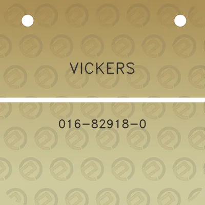 vickers-016-82918-0