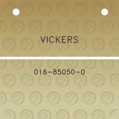 vickers-016-85050-0