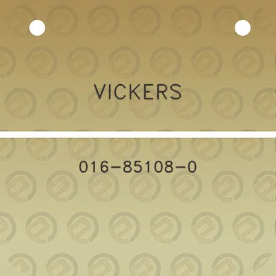 vickers-016-85108-0