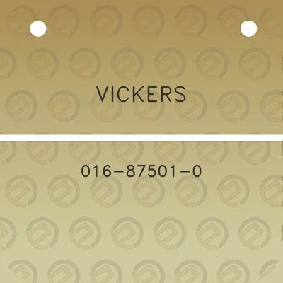 vickers-016-87501-0