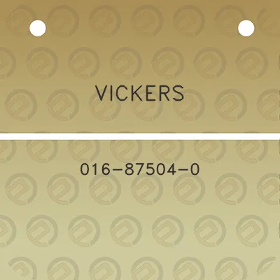 vickers-016-87504-0